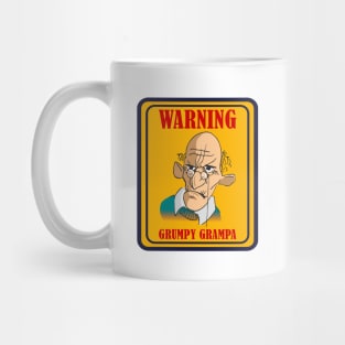 Warning Sign - Grumpy Grampa Mug